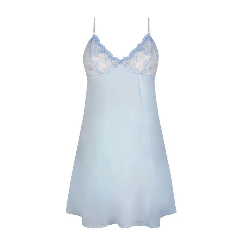 Lise Charmel Lingerie Dressing Floral Néglige blauw ALC1288