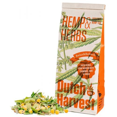 Dutch Harvest Hemp & herbs organic tea bio (40 Gram)