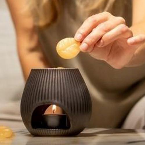 Scentchips® Oval Low Brons waxbrander geurbrander