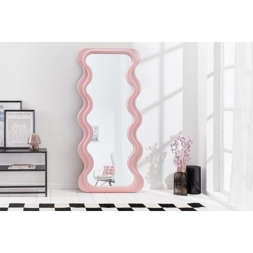 Design wandspiegel CURVY 160cm roze - 43162