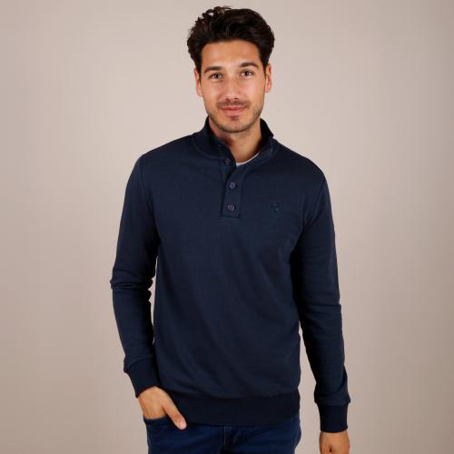 Heren Trui Plaatsluis | Donkerblauw