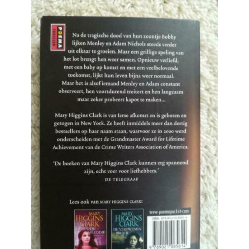 3 boeken Mary Higgins Clark