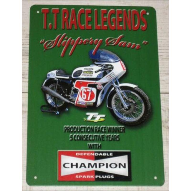 Motorsport - TT Bord Classic TT Race Legends - Slippery Sam