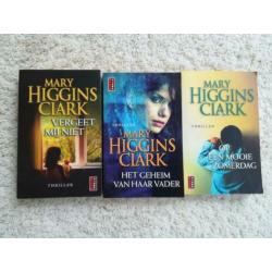 3 boeken Mary Higgins Clark