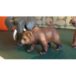 Schleich vintage beren en olifant