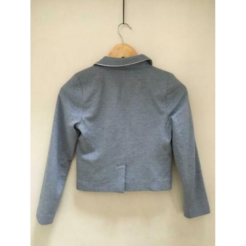 - CKS - blazer jasje nieuw maat 12 / 152 blauw / zilver