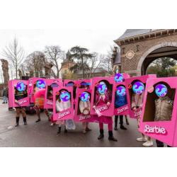 Loopgroep barbie in doos