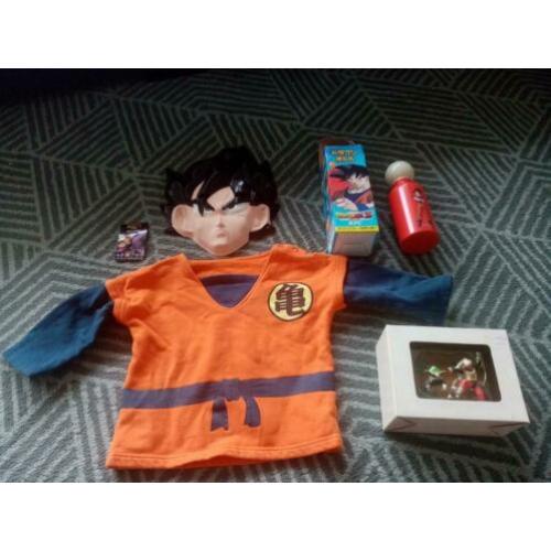 DragonBall z Japan only items drinkfles goku masker figures