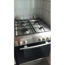 Gasfornuis met oven