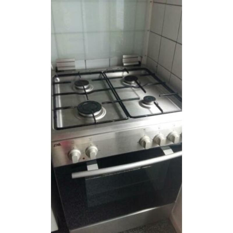 Gasfornuis met oven
