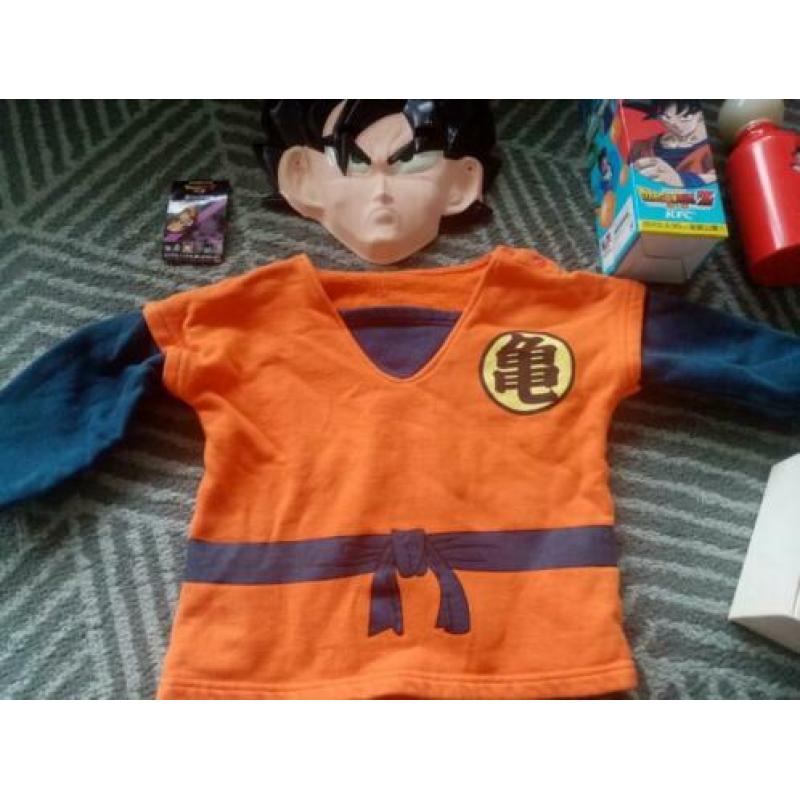 DragonBall z Japan only items drinkfles goku masker figures