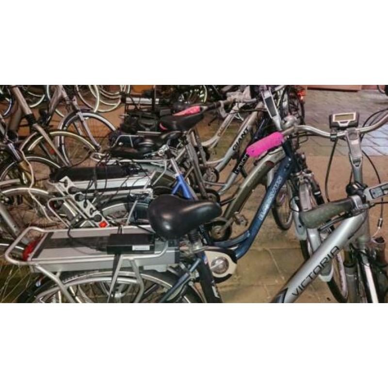 Te koop 15. 2e hands elektrische fietsen in 1 koop ,compleet