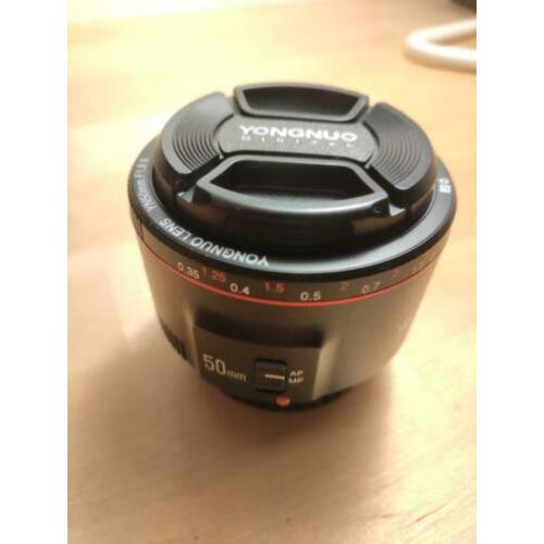 Yongnuo - Canon EF 50 mm f 1.8 lens met doos