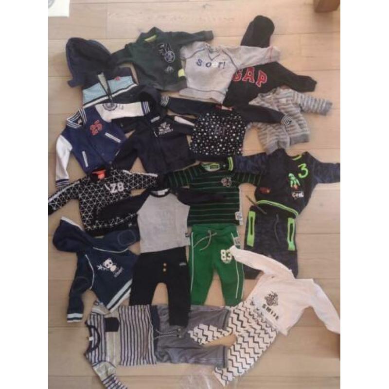 Pakket jongens merkkleren maat 68 o.a. Z8 Feetje B.Nosy GAP