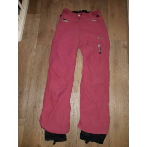 Skibroek Protest, waterproof behandeld, roze, maat 38/40