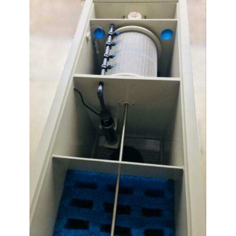 Combi trommelfilter met Japanse matten kamer Hoge kwaliteit