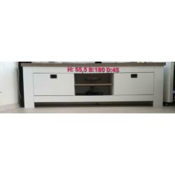 Te koop: Salontafel tv meubel + kast, eettafel+6 stoelen!!