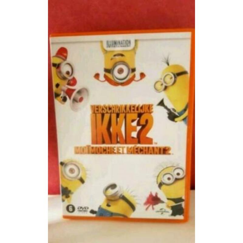 Verschrikkelijke Ikke 1 + 2 & Minions 3 dvds + 14 poppetjes
