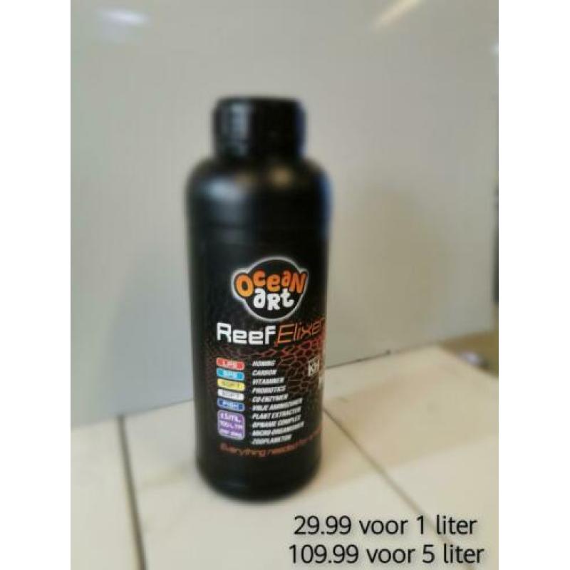 Reef Elixer, all in one toevoeging voor zeeaquarium.