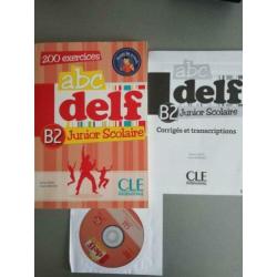 Delf boeken A1, A2, B2 inclusief CD en antwoordmodel