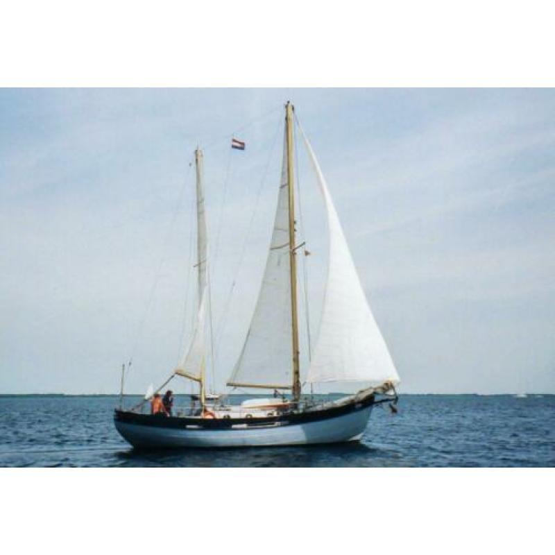 Zeilboot robuuste tweemaster, type S-pant