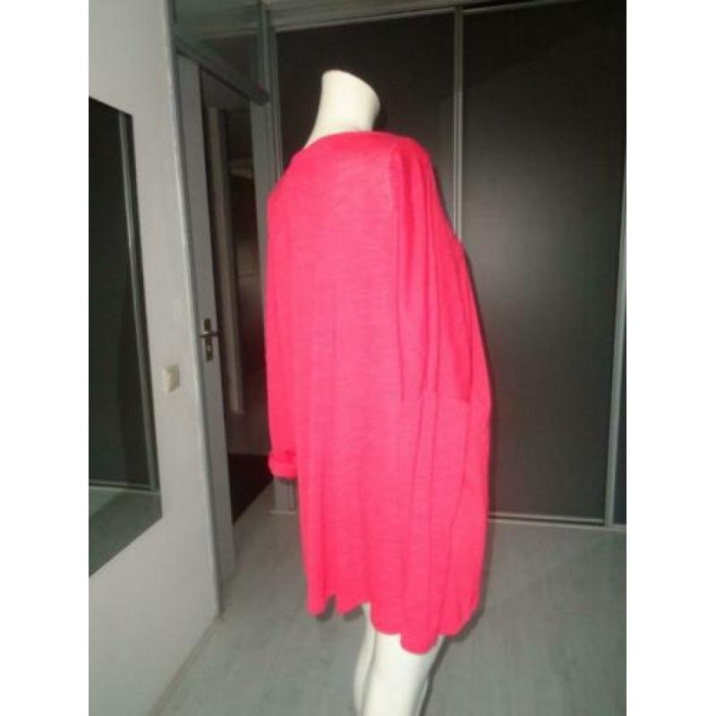 Mk100 PAPAYA ZGAN VLOTTE SPORTIEVE APARTE ROSE/RODE TRUI XL
