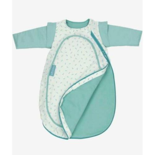 NOOGA 4-SEIZOENEN slaapzak Cocono Green Stripes (small = 60)