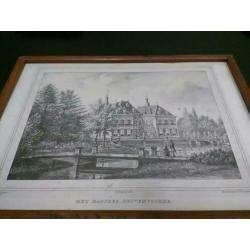 Steendruk i. D. Stenerwald kasteel duivenvoorde