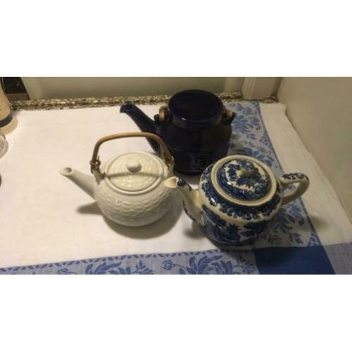 Theepotten, Japan, Nederland, brocante
