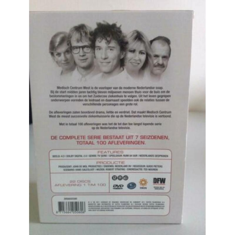 Complete dvd-box Medisch Centrum West seizoen 1 t/m 7