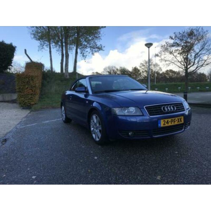 Audi A4 3.0 V6 162KW Cabrio AUT 2004 Blauw