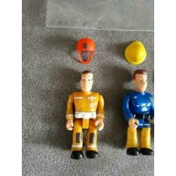 Set Speelfiguren Brandweerman Sam en Arnaud Arnold Arnoud