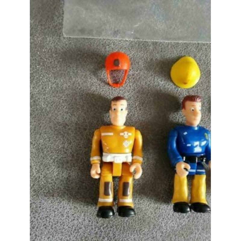 Set Speelfiguren Brandweerman Sam en Arnaud Arnold Arnoud