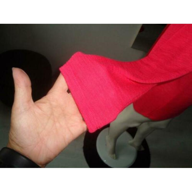 Mk100 PAPAYA ZGAN VLOTTE SPORTIEVE APARTE ROSE/RODE TRUI XL