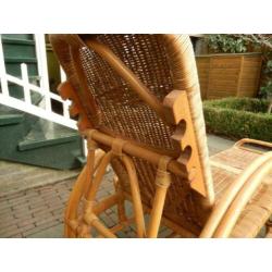Tuinstoelen met voetenbankje 2