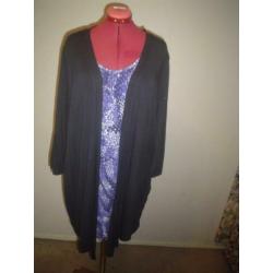 Ulla Popken tuniek-vest mt 50/52