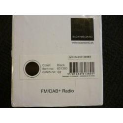 radio dab+ scansonic p4000 NIEUW