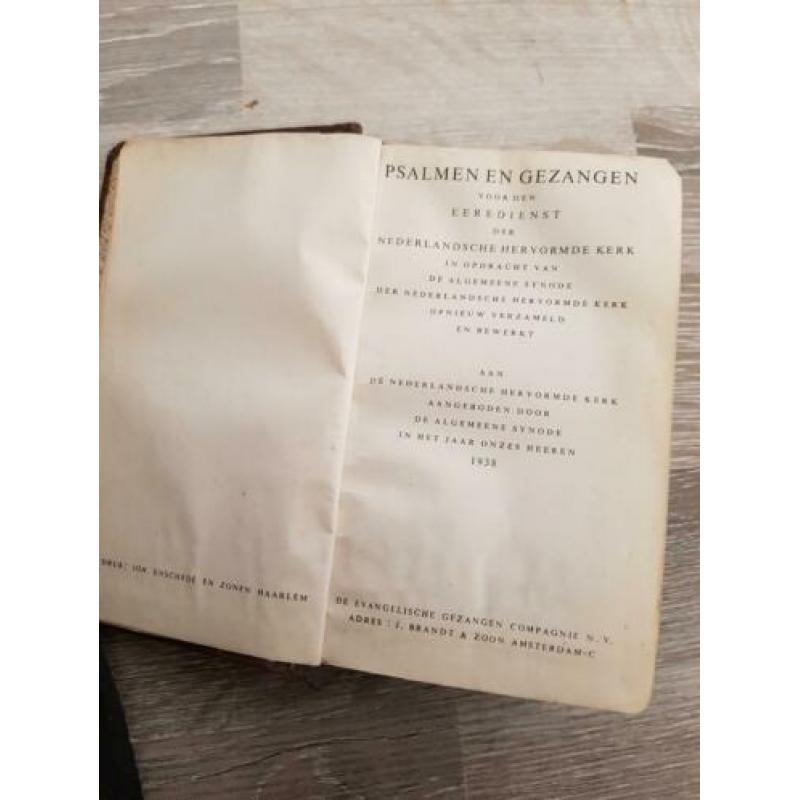 Psalmen en gezangen 1938