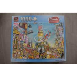 NIEUW Comic Puzzel Time Square