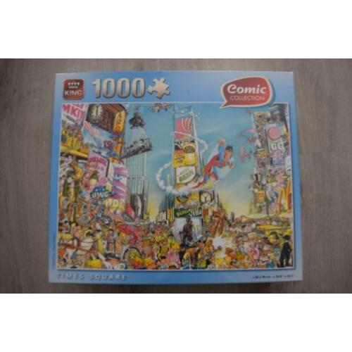 NIEUW Comic Puzzel Time Square