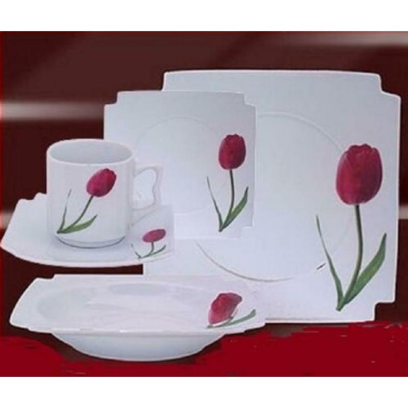 Servies Bassano, PPD, Boch, Zomer, Kerst, Pasen, Tulp