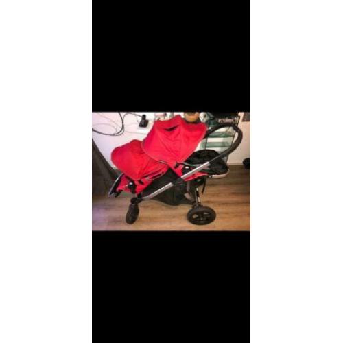 Tweeling kinderwagen baby jogger city select.