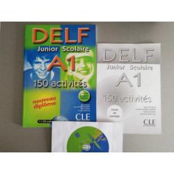 Delf boeken A1, A2, B2 inclusief CD en antwoordmodel