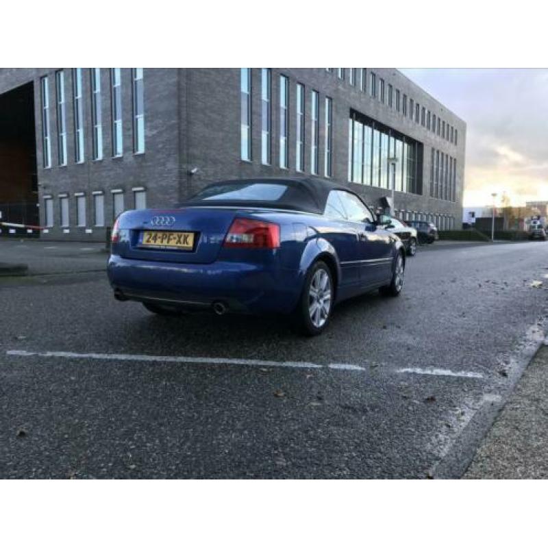 Audi A4 3.0 V6 162KW Cabrio AUT 2004 Blauw