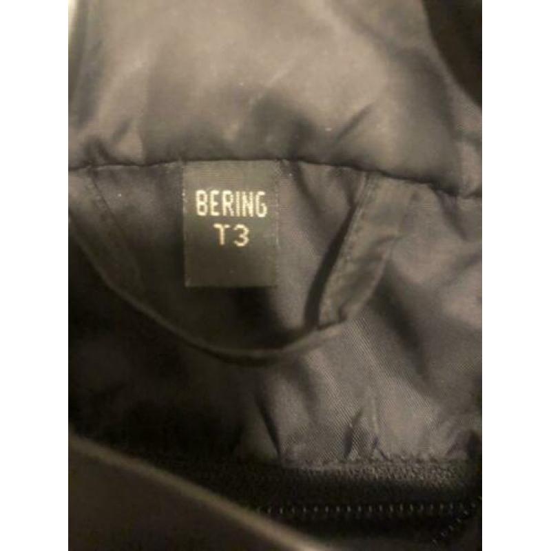 Dames motorjas bering textiel