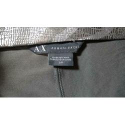 Aparte grijs zilveren legging. Mt S. Merk Armani Exchange