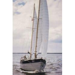 Zeilboot robuuste tweemaster, type S-pant