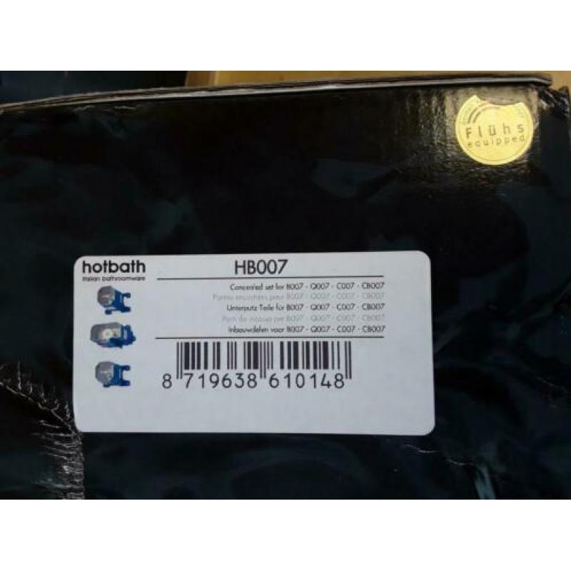 Hotbath 007 inbouw delen buddy/bloke nieuw douch thermostaat