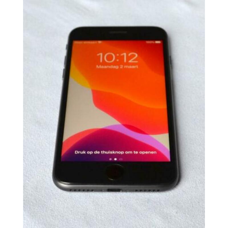 iPhone 8 64 GB zwart, nieuwstaat, garantie, bon