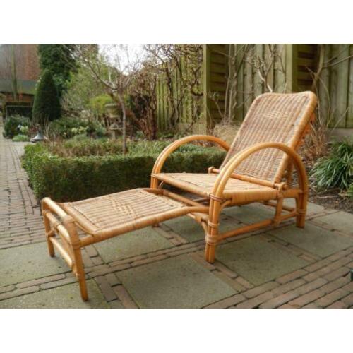 Tuinstoelen met voetenbankje 2